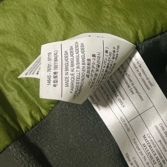 Arcteryx atom XL - Picture 3 of 4